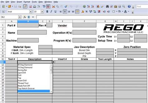 tool setting cnc machine|cnc lathe setup sheet.